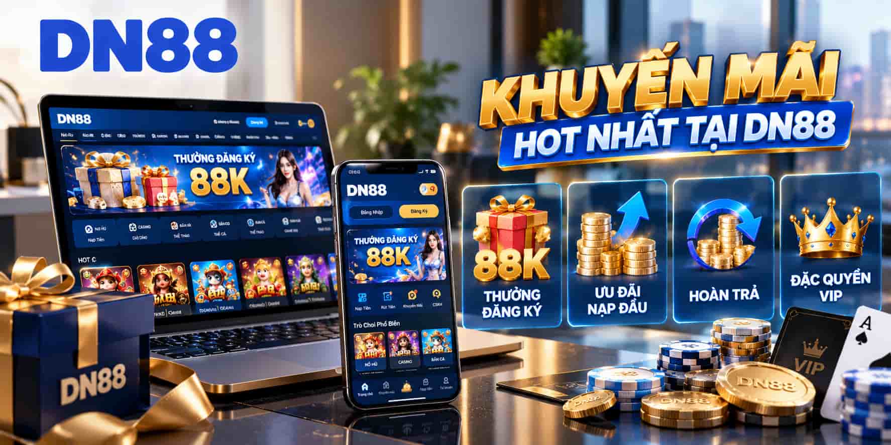Tổng hợp các chương trình khuyến mãi HOT nhất tại DN88
