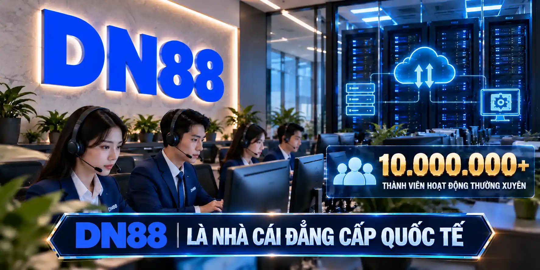 DN88 Là nhà cái đẳng cấp quốc tế 