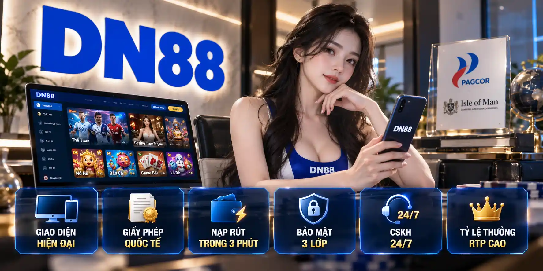 Lý do DN88 trở thành sự lựa chọn số 1 của cộng đồng 